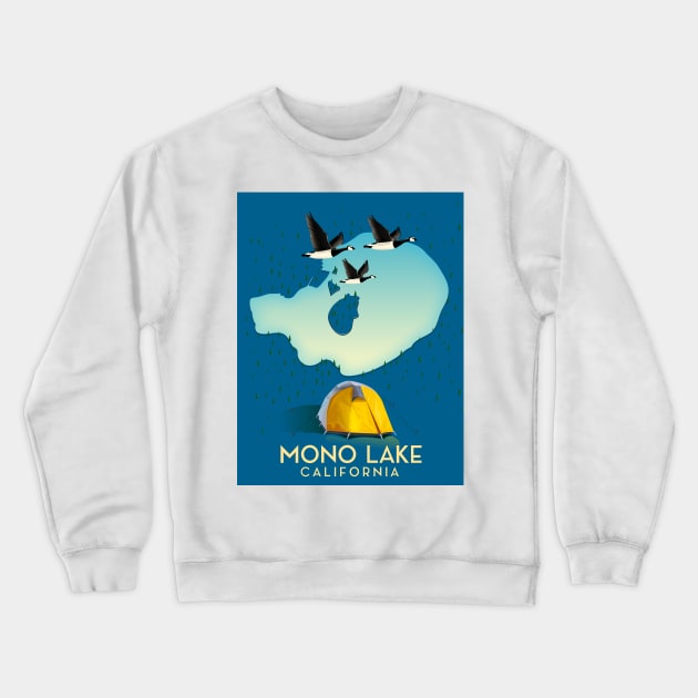 Mono Lake California USA Crewneck Sweatshirt by nickemporium1